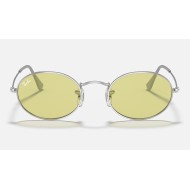 OVAL SOLID EVOLVE
Lenses: Yellow/Red Photochromic Classic  +  Frame: Silver
