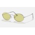 OVAL SOLID EVOLVE
Lenses: Yellow/Red Photochromic Classic  +  Frame: Silver