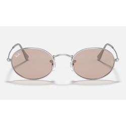 OVAL SOLID EVOLVE
Lenses: Pink Photochromic Classic  +  Frame: Silver