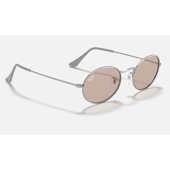 OVAL SOLID EVOLVE
Lenses: Pink Photochromic Classic  +  Frame: Silver