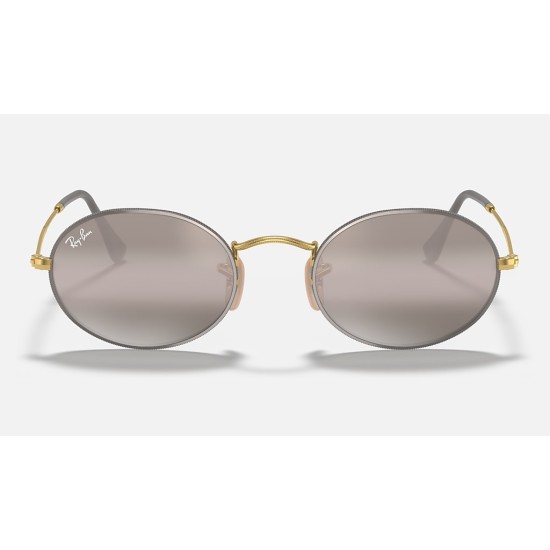 OVAL
Lenses: Grey Gradient - Mirror  +  Frame: Grey