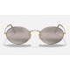 OVAL
Lenses: Grey Gradient - Mirror  +  Frame: Grey