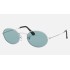 OVAL @Collection
Lenses: Blue Classic  +  Frame: Silver