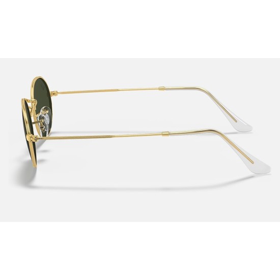 OVAL LEGEND GOLD
Lenses: Green Classic G-15  +  Frame: Gold
