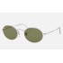 OVAL LEGEND GOLD
Lenses: Light Green Classic  +  Frame: Silver