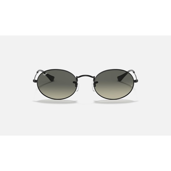 OVAL FLAT LENSES
Lenses: Grey Gradient  +  Frame: Black