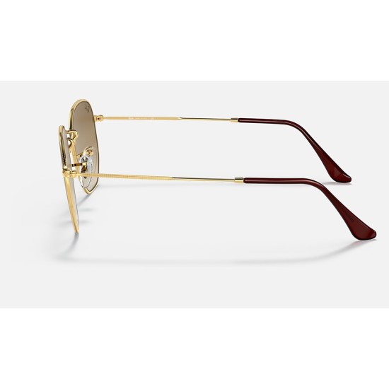 Hexagonal
Lenses: Light Brown Gradient  +  Frame: Gold
