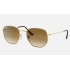 Hexagonal
Lenses: Light Brown Gradient  +  Frame: Gold