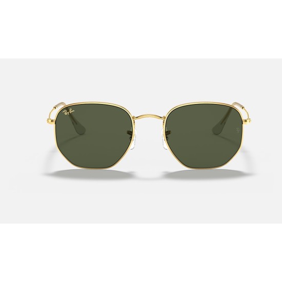 HEXAGONAL LEGEND GOLD
Lenses: Green Classic G-15  +  Frame: Gold