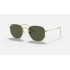 HEXAGONAL LEGEND GOLD
Lenses: Green Classic G-15  +  Frame: Gold