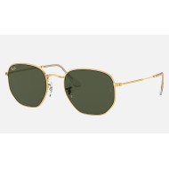 Hexagonal
Lenses: Dark Green Classic  +  Frame: Gold