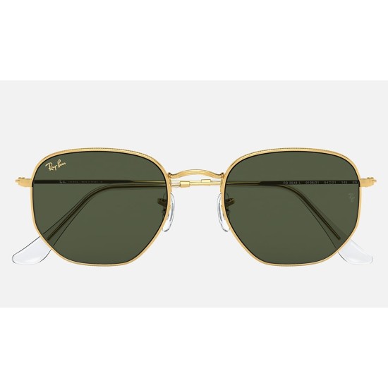 Hexagonal
Lenses: Dark Green Classic  +  Frame: Gold