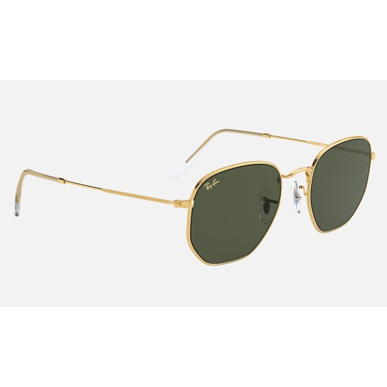 Hexagonal
Lenses: Dark Green Classic  +  Frame: Gold