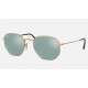 HEXAGONAL FLAT LENSES
Lenses: Silver Mirror  +  Frame: Gold