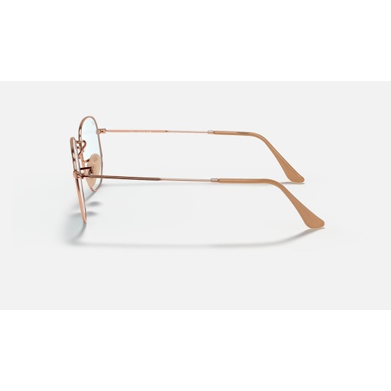 HEXAGONAL WASHED EVOLVE
Lenses: Light Blue Photochromic Classic  +  Frame: Copper
