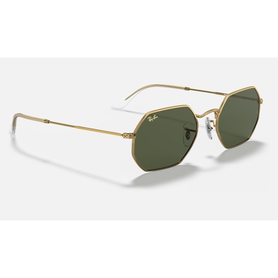OCTAGONAL LEGEND GOLD
Lenses: Green Classic G-15  +  Frame: Gold