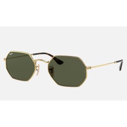 OCTAGONAL CLASSIC
Lenses: Green Classic G-15  +  Frame: Gold