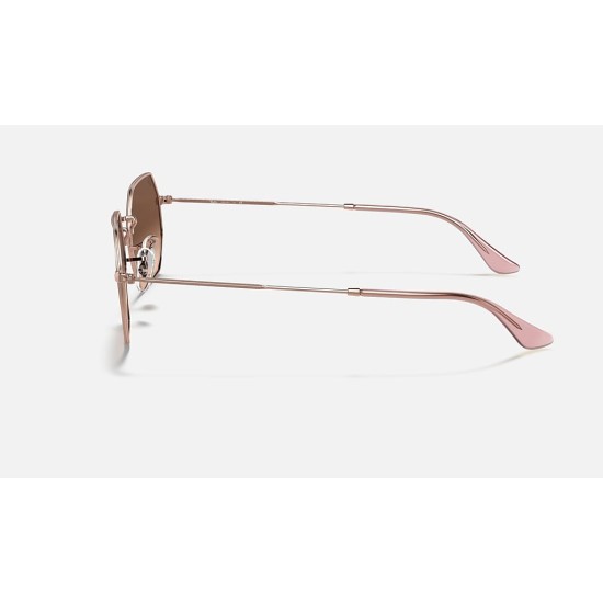 OCTAGONAL CLASSIC
Lenses: Brown Gradient  +  Frame: Bronze-Copper