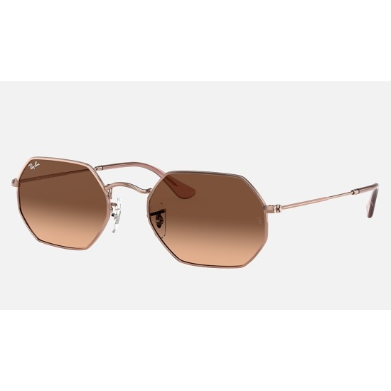 OCTAGONAL CLASSIC
Lenses: Brown Gradient  +  Frame: Bronze-Copper