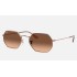OCTAGONAL CLASSIC
Lenses: Brown Gradient  +  Frame: Bronze-Copper