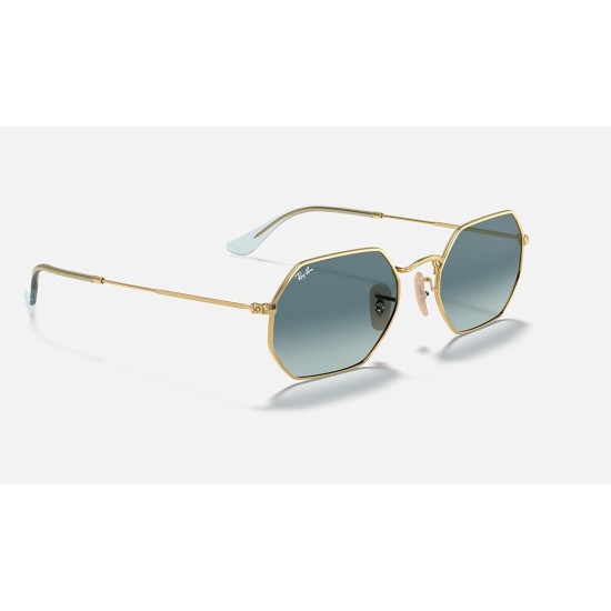 OCTAGONAL CLASSIC
Lenses: Blue Gradient  +  Frame: Gold