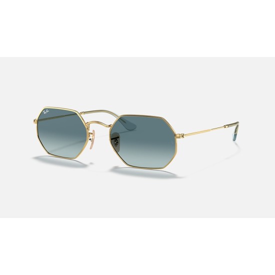 OCTAGONAL CLASSIC
Lenses: Blue Gradient  +  Frame: Gold
