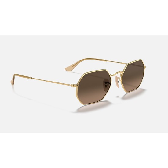 OCTAGONAL CLASSIC
Lenses: Brown Gradient  +  Frame: Gold
