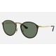BLAZE ROUND
Lenses: Green Classic  +  Frame: Gold