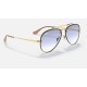 BLAZE AVIATOR
Lenses: Light Blue Gradient  +  Frame: Gold