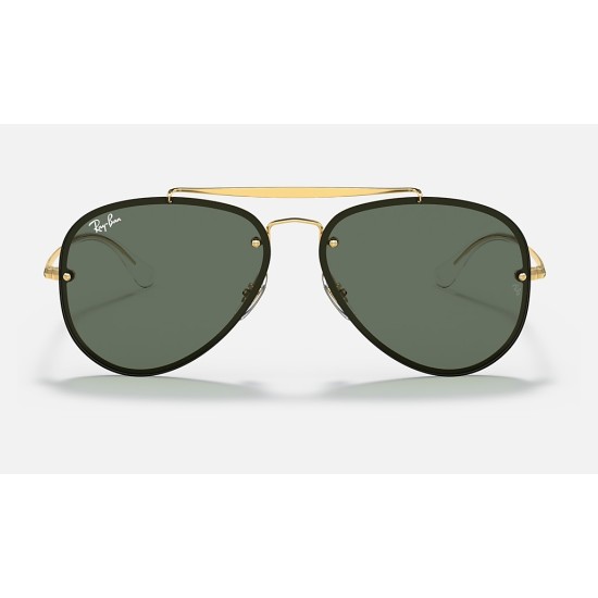 BLAZE AVIATOR
Lenses: Green Classic  +  Frame: Gold