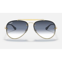 BLAZE AVIATOR
Lenses: Blue Gradient - Mirror  +  Frame: Gold