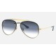 BLAZE AVIATOR
Lenses: Blue Gradient - Mirror  +  Frame: Gold