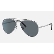 NEW AVIATOR
Lenses: Blue Classic  +  Frame: Silver