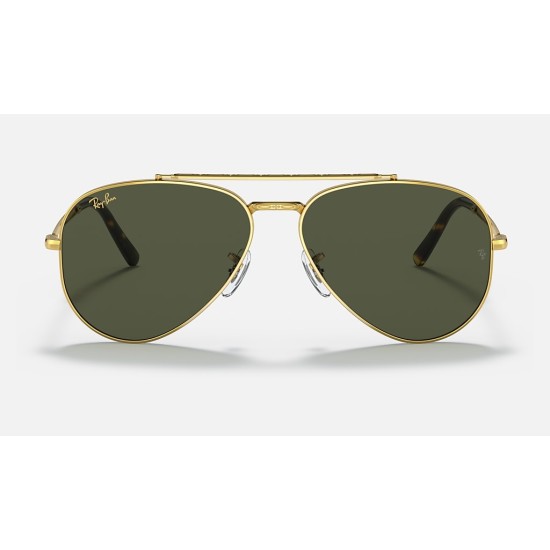 NEW AVIATOR
Lenses: Green Classic  +  Frame: Legend Gold