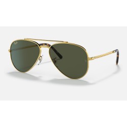 NEW AVIATOR
Lenses: Green Classic  +  Frame: Legend Gold
