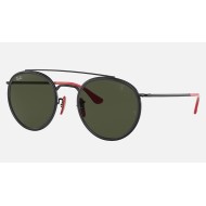 RB3647M SCUDERIA FERRARI COLLECTION
Lenses: Green Classic G-15  +  Frame: Black