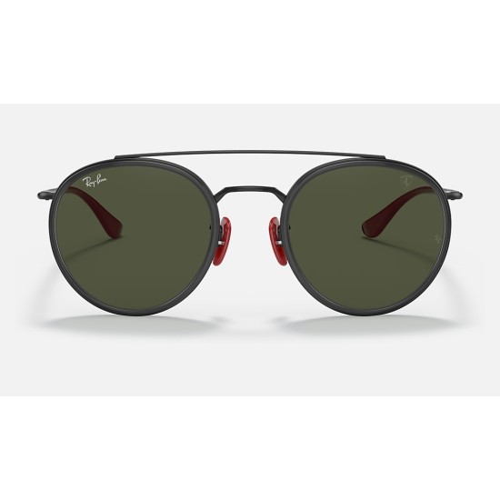 RB3647M SCUDERIA FERRARI COLLECTION
Lenses: Green Classic G-15  +  Frame: Black