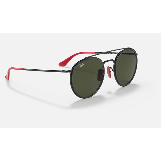 RB3647M SCUDERIA FERRARI COLLECTION
Lenses: Green Classic G-15  +  Frame: Black