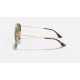 ROUND DOUBLE BRIDGE
Lenses: Green Classic G-15  +  Frame: Gold