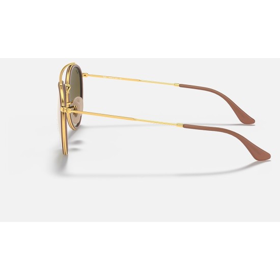 ROUND DOUBLE BRIDGE
Lenses: Copper Gradient - Mirror  +  Frame: Gold