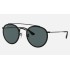 ROUND DOUBLE BRIDGE
Lenses: Blue/Gray Classic  +  Frame: Black