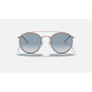 ROUND DOUBLE BRIDGE
Lenses: Light Blue Gradient  +  Frame: Transparent