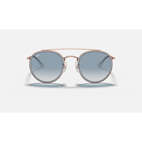 ROUND DOUBLE BRIDGE
Lenses: Light Blue Gradient  +  Frame: Transparent