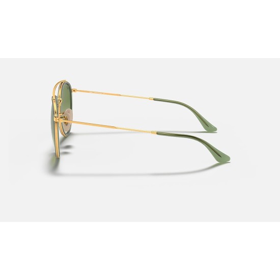 ROUND DOUBLE BRIDGE
Lenses: Green Gradient  +  Frame: Gold