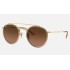 ROUND DOUBLE BRIDGE
Lenses: Brown Gradient  +  Frame: Gold