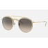 ROUND DOUBLE BRIDGE
Lenses: Grey Gradient  +  Frame: Legend Gold