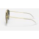 ROUND DOUBLE BRIDGE
Lenses: Grey Gradient  +  Frame: Legend Gold