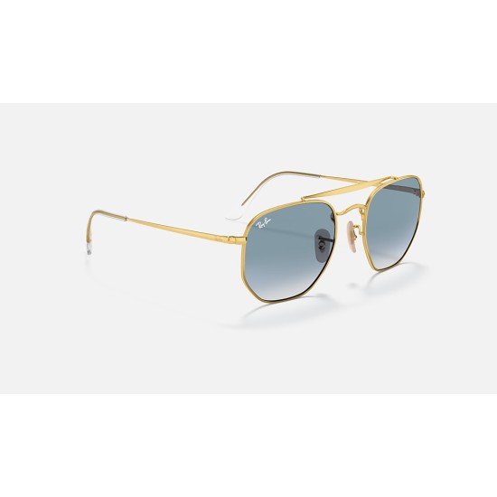 MARSHAL
Lenses: Light Blue Gradient  +  Frame: Gold