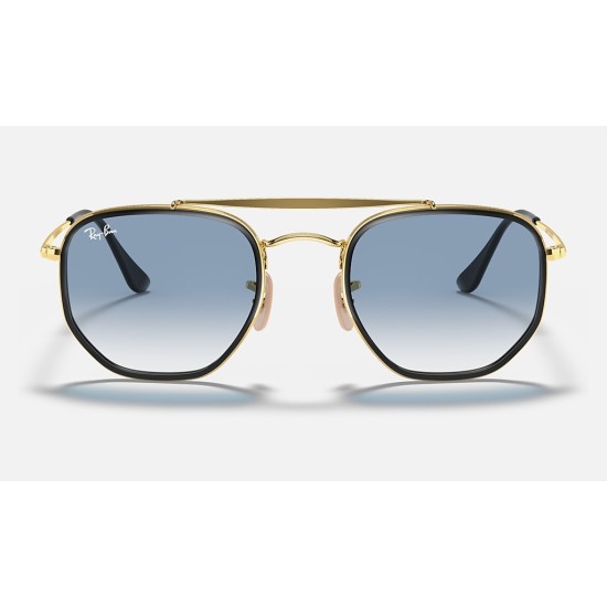 MARSHAL II
Lenses: Light Blue Gradient  +  Frame: Gold