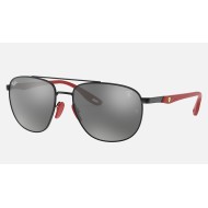 RB3659M SCUDERIA FERRARI COLLECTION
Lenses: Grey Mirror  +  Frame: Black